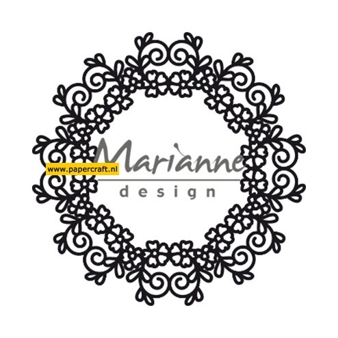 CR1470 Floral Doily