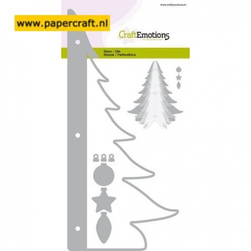 115633/0514 Kerstboom Decoratie 3D