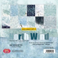 Craft and You Design Paper Pad North Wind