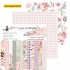 Piatek13 Paper Pad Love In Bloom in het formaat 15,2 cm x 15,2 cm