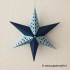 6-puntige Kerstster gemaakt met de CraftEmotions Die 115633/1507