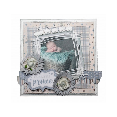 Joy! Crafts Stansmal Baby Trein voorbeeldkaart