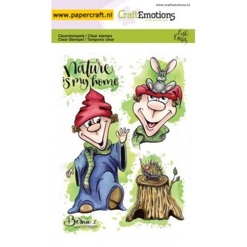CraftEmotions Stempel Bernie 1 van Carla Creaties