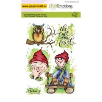 CraftEmotions Stempel Bernie 3 van Carla Creaties