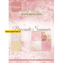 Marianne Design Pretty Papers Bloc Brocante Summer PK9166
