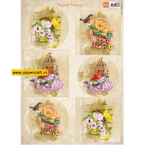 Knipvel Birds & Birdcages van Marianne Design VK9585