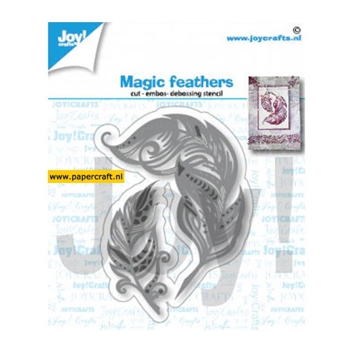 Joy! Crafts stansmal Magische Veren, code: 6002/1404