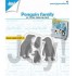 Joy! Crafts Stencil met 4 Pinguins, code: 6002/1417