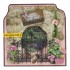 Voorbeeldkaart met de achtergrond stempel STAMPEG434 English Garden