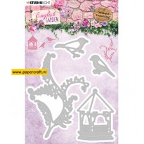Studio Light Embossing Die English Garden Nr 237, code: STENCILEG237