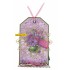 Voorbeeldkaart met het stencil English Garden Die nr 239, code: STENCILEG239