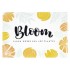 Voorbeeldkaart met de Silhouette Bloemen van Karin Joan's Blooming Collection Nr 1
