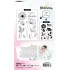 Achterzijde van de Studio Light Stamp Blooming Collection Nr 2 van Karin Joan, code: STAMPKJ02