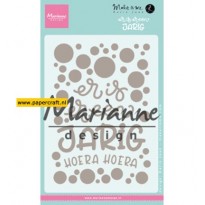 Marianne Design Stansmal Karin's Er is er een jarig van Karin Joan, code: KJ1729