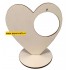 Joy! Crafts Houten Hart met Transparante Bal, code: 6320/0013