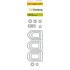 Die Set met 9 Labels en 7 verschillende Gaatjes van CraftEmotions, code: 115633/0754