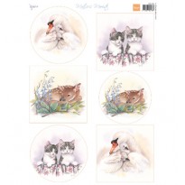 Marianne Design Knipvel Mattie's Mooiste Baby Animals van Mattie de Bruine, code: MB0183