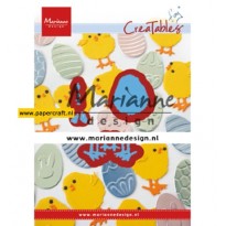Marianne Design stansmal waarmee u een Kuiken maakt, code LR0644