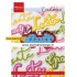 Marianne Design stansmal waarmee u de tekst Groetjes  stanst,  code LR0646