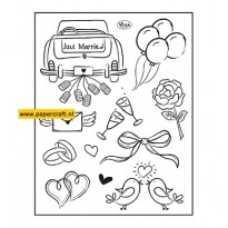 Viva Decor stempel Just Married, code: 400321600