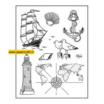 Viva Decor stempel Seefahrt, code: 400321900