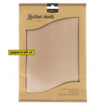 Studio Light Fake Leather Sheets nr 1 in de kleur Beige