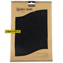 Studio Light Fake Leather Sheets nr 1 in de kleur Zwart