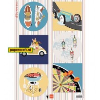 Knipvel All For Men Darts is van Marianne Design van ontwerper Els Wezenbeek, code: EWK1277