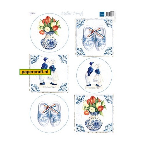Marianne Design Knipvel Mattie's Mooiste Dutch van Mattie de Bruine, code: MB0185