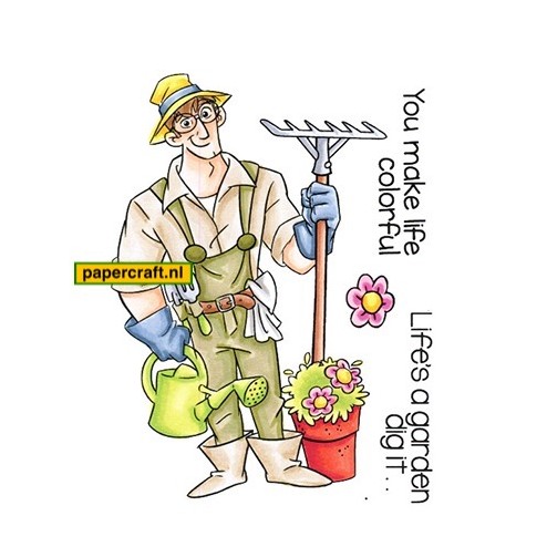 CC Design Stempel Gardening Don, code: CCD-0151