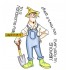 CC Design Stempel Farmer Fred, code: CCD-0152