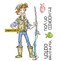 CC Design Stempel Fisherman Fred, code: CCD-0153
