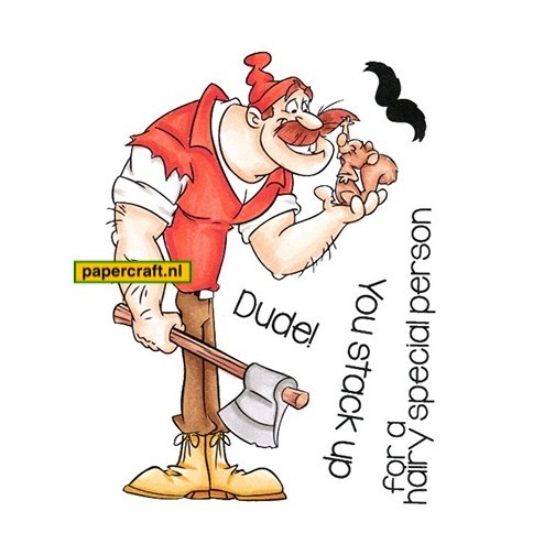 CC Design Stempel Luberjack Louis, code: CCD-0155