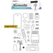 Studio Light Stempel Favorites 486 Beterschap, code: STAMPSL486