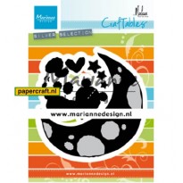 Marianne Design stansmal Dreaming Bear By Marleen, code: CR1503