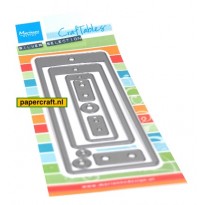 Marianne Design stansmal Long Tags, code: CR1510