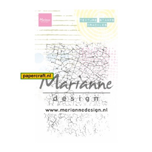 Marianne Design Stempel Texture Stamp Crackles, code MM1628