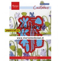 Marianne Design stansmal om Violen te stansen,  code LR0649