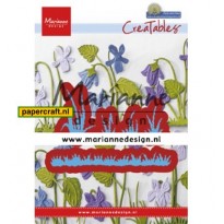 Marianne Design stansmal om een Grasrand of Graspollen te stansen,  code LR0650