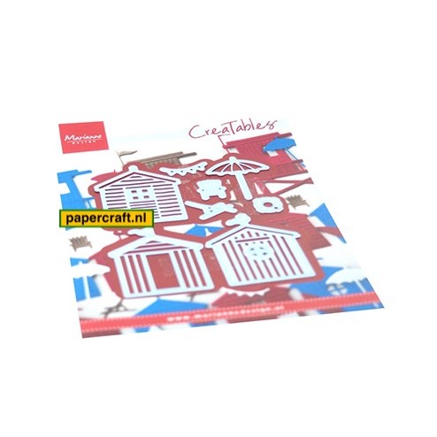 Marianne Design stansmallenset Beach Houses Set, code: LR0662