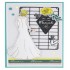 Een Trouwkaart gemaakt met Papier Elementen uit het Die Cut Block Sweet Flowers