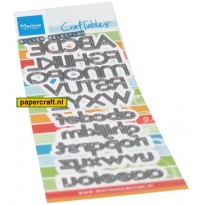 Marianne Design stansmal Alphabet Journal, code: CR1513