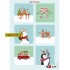 Knipvel Happy Christmas is van Marianne Design van ontwerper Els Wezenbeek, code: EWK1278