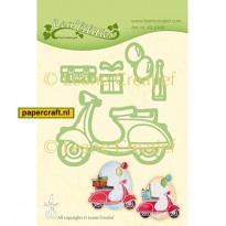 Leane Creatief Scooter met Ballonnen uit de serie Lea'bilities, code: 45.6388
