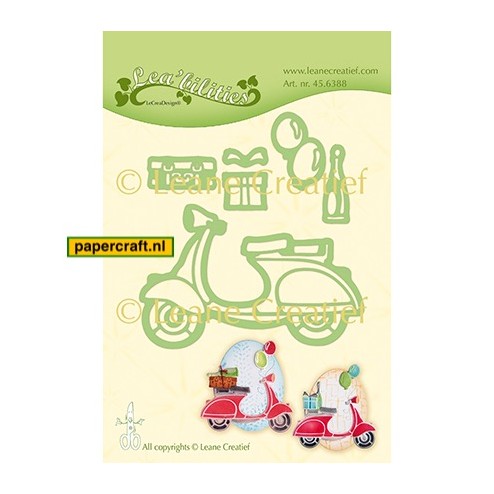 Leane Creatief Scooter met Ballonnen uit de serie Lea'bilities, code: 45.6388