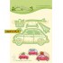 Leane Creatief Fiat 500 met Surfplank, Kerstboom en Boodschappenmand uit de serie Lea'bilities, code: 45.6395