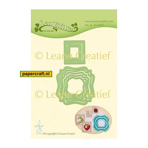 Leane Creatief Frames Swirl & Postzegels uit de serie Lea'bilities, code: 45.6463