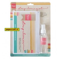 Stamp Cleaning Set van Marianne Design, een Scrubber en Spuitflacon, code: LR0021