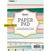 Studio Light Paper Pad 140, designpapier in het formaat A6, code: PPSL140