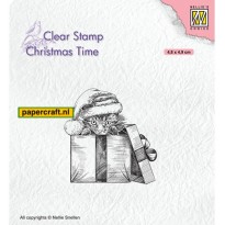 Nellie's Choice Stempel Christmas Surprise uit de serie Christmas Time, code: CT033